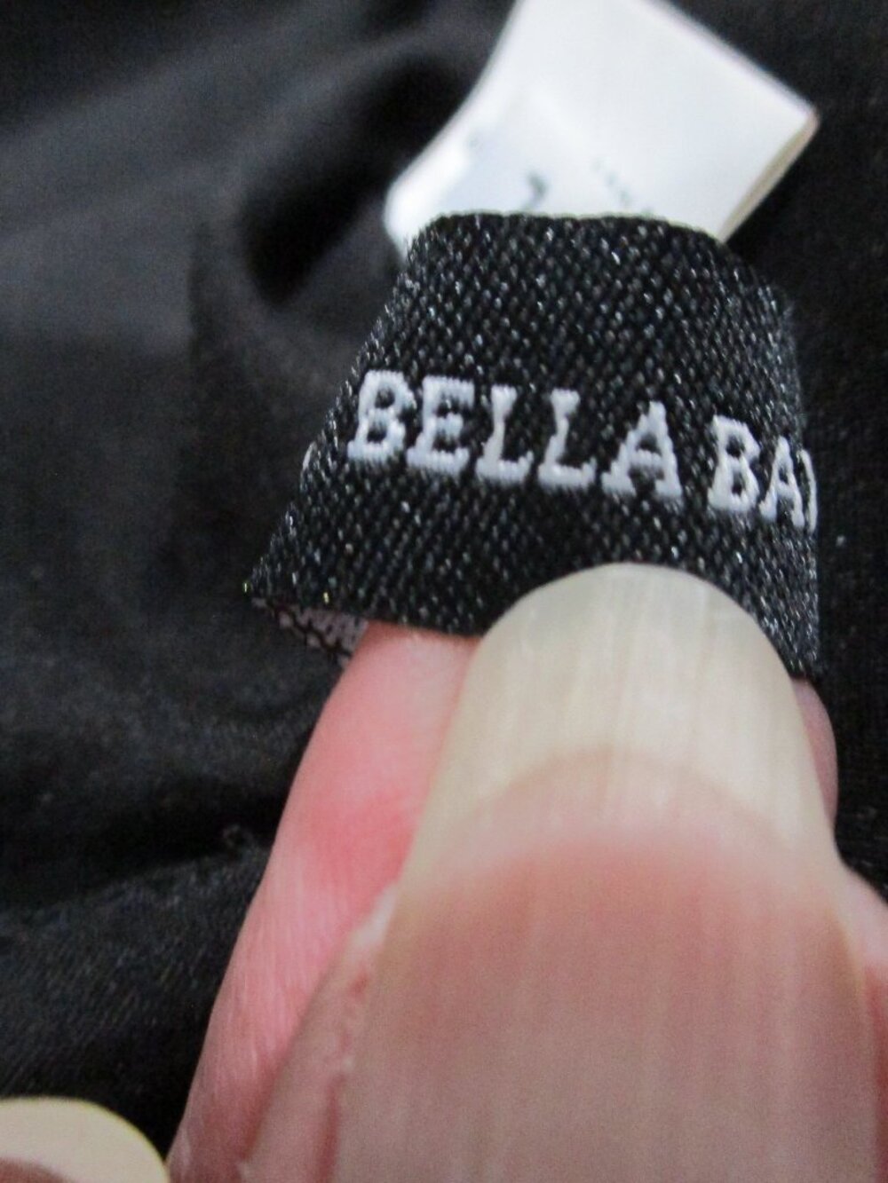Bella Barnett Open Back Bejeweled Fitted Black Blazer - Picture 9 of 11